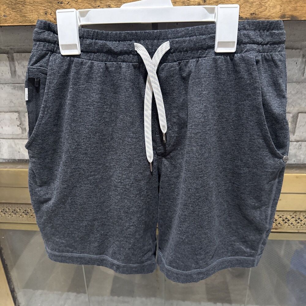 Vuori Black Knit Ponto Shorts Men’s Size Small Lounge